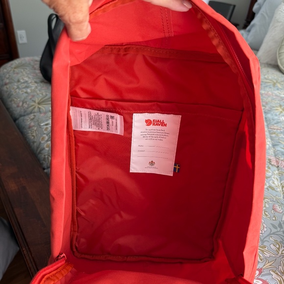 Fjallraven Kanken Orange Backpack - Picture 7 of 8